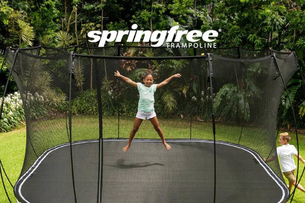 Springfree Jumbo Square Trampoline Review