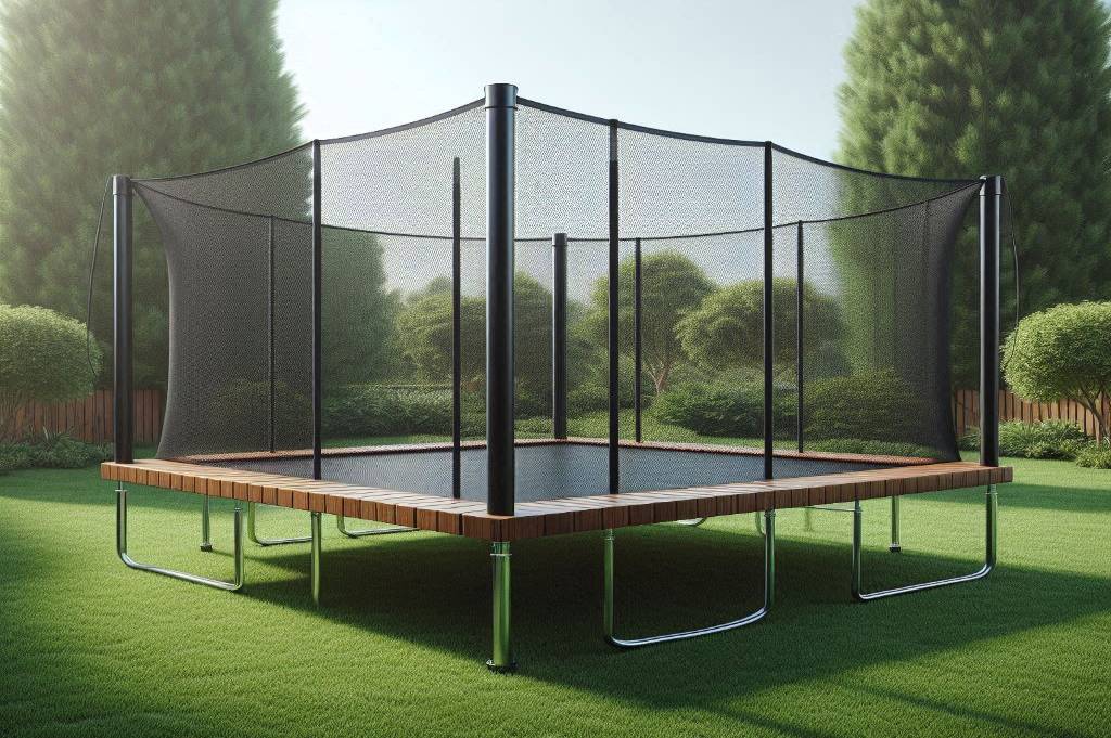 Square Trampolines